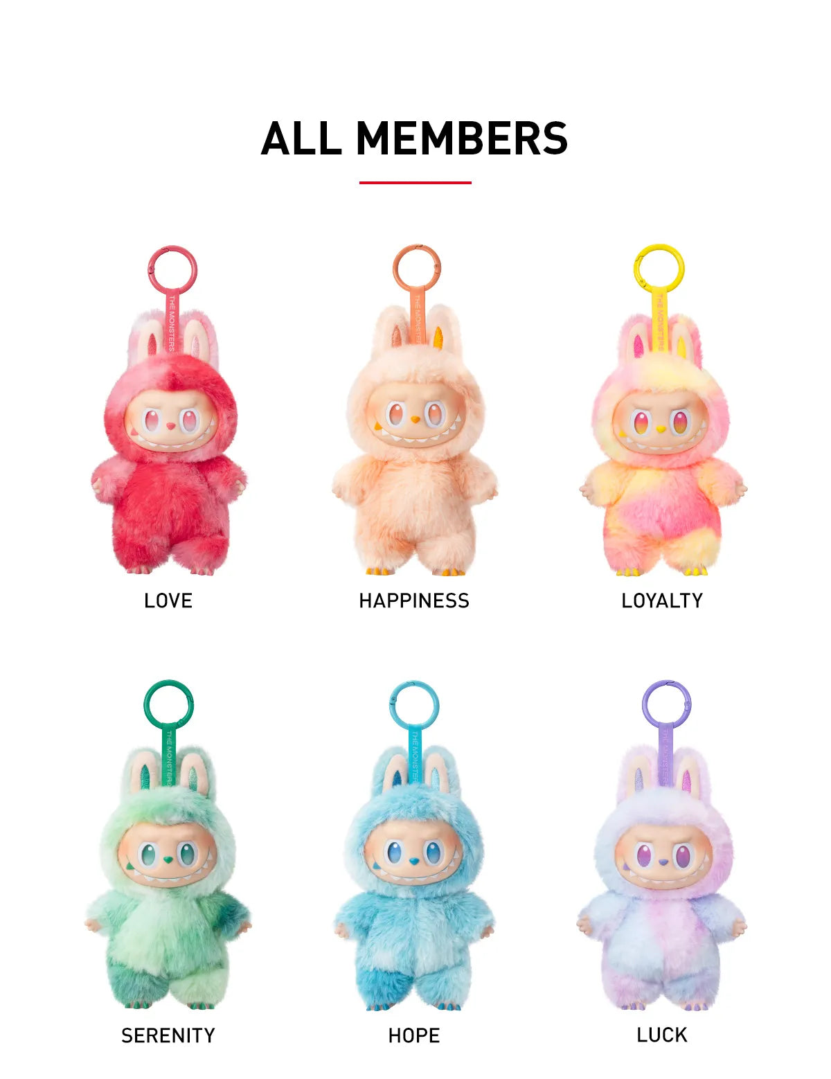 Labubu Big into Energy Series - Blind BOX 6 pieces