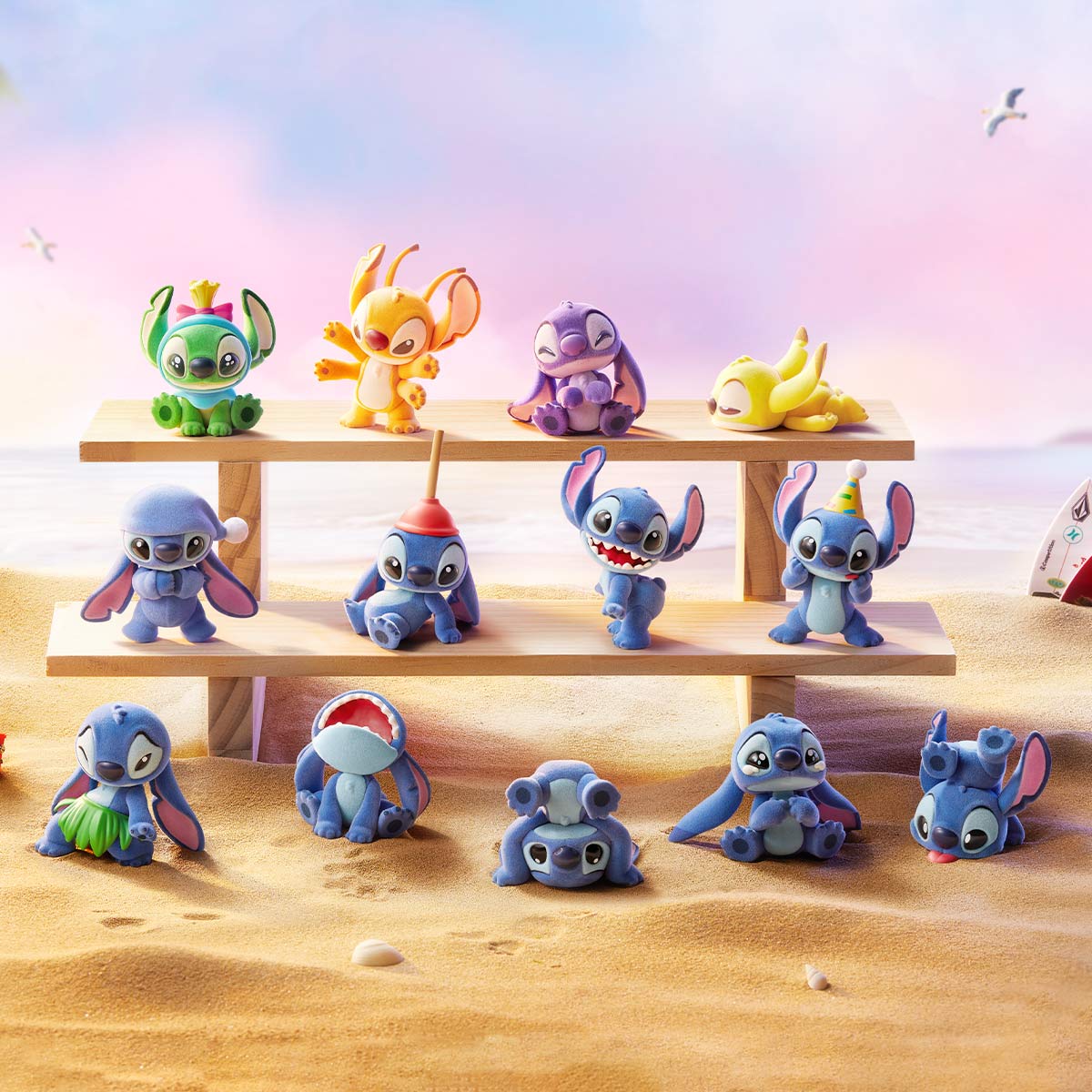 Disney Stitch Little Emotions Series Figures